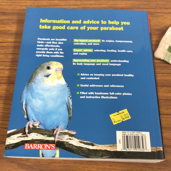 Parakeets Book - Picture 2 of 2